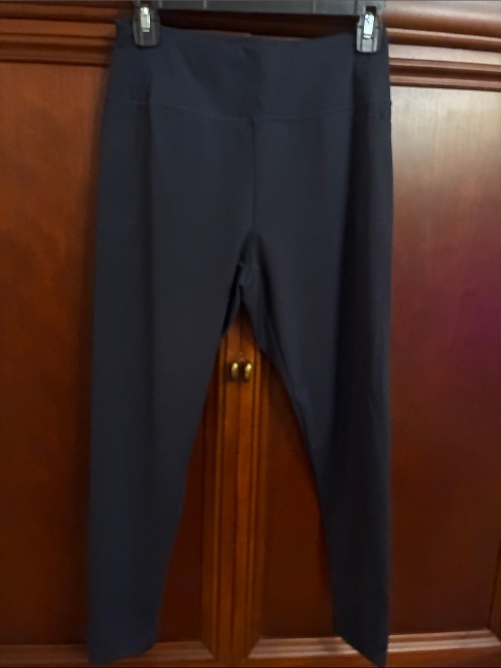 Women's Talbots High-Rise Active Leggings - navy